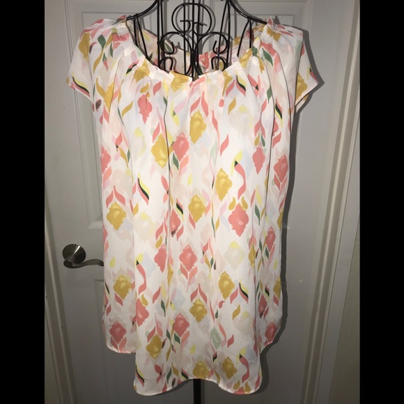 LC Lauren Conrad Tops - LC Bow Blouse - 100 % polyester.